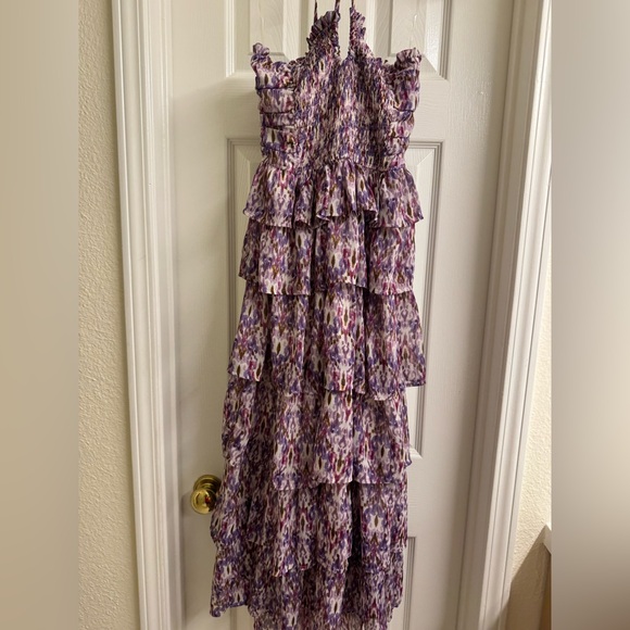 Shop Neighbor by in the beginning Dresses & Skirts - Shop Neighbor by in the beginning Purple Tiered Maxi Dress